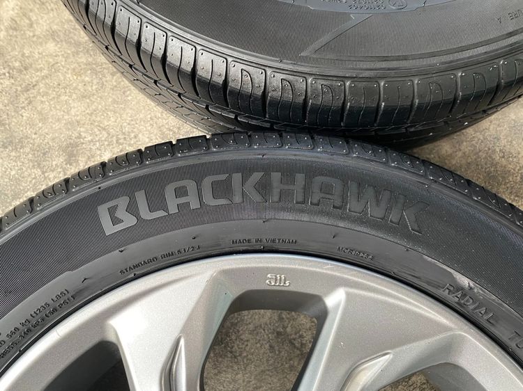 ✨ล้อแม็ก✨Toyota Vios ขอบ 15 พร้อมยาง 185-60-15 BLACKHAWK ปี 22 รูปที่ 6