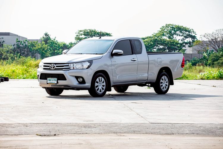 Toyota Hilux Revo 2017 2.4 J Plus Pickup ดีเซล เกียร์อัตโนมัติ เทา รูปที่ 3