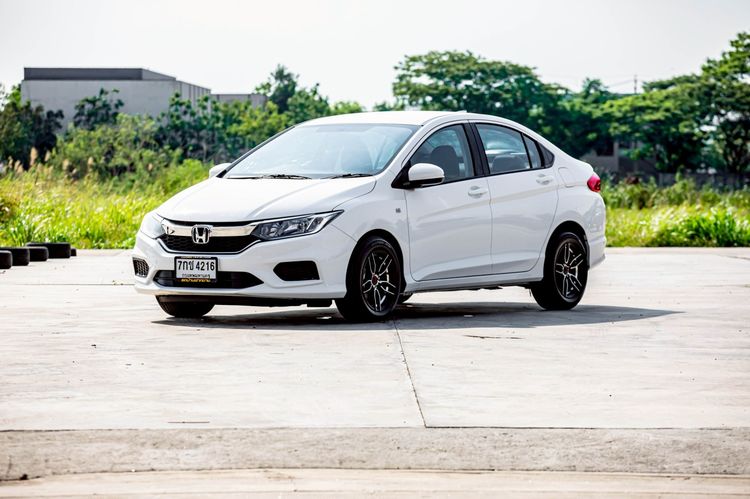 Honda City 2017 1.5 S Sedan เบนซิน เกียร์อัตโนมัติ ขาว รูปที่ 4