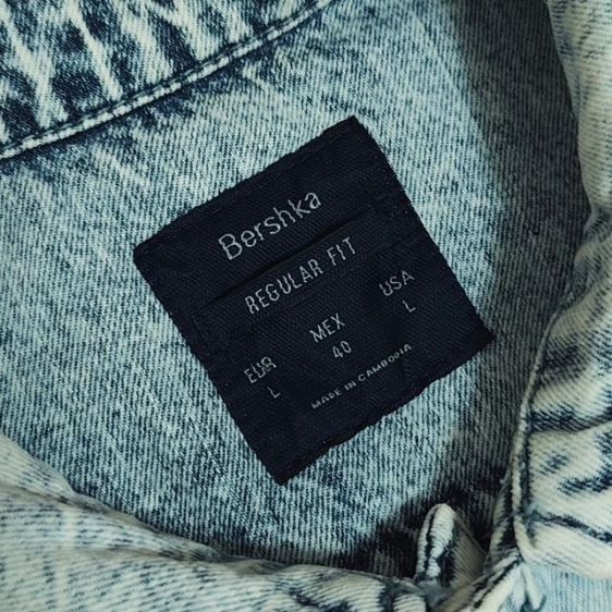 💙Bershka Denim Waistcoat Vest Men💙 รูปที่ 5