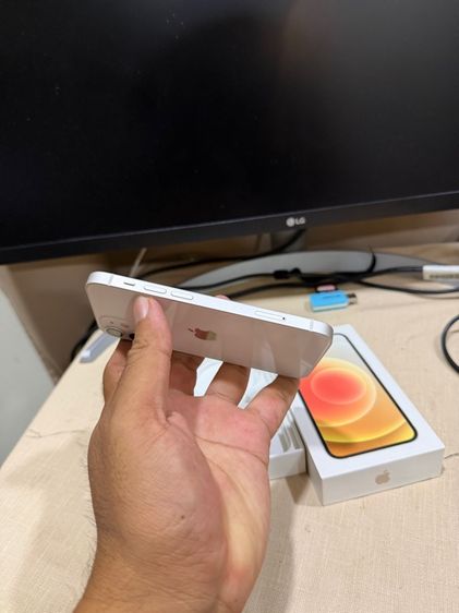 iPhone 12 mini 128GB White เครื่องศูนย์แท้ จอแท้ เดิมๆ กล้องสวย สแกนหน้าปกติ สอบถามได้คัฟ รูปที่ 7