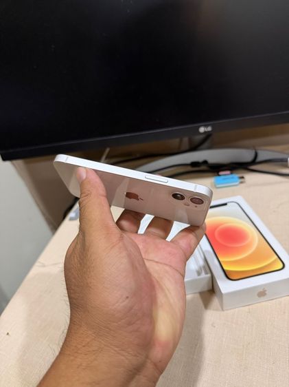 iPhone 12 mini 128GB White เครื่องศูนย์แท้ จอแท้ เดิมๆ กล้องสวย สแกนหน้าปกติ สอบถามได้คัฟ รูปที่ 8