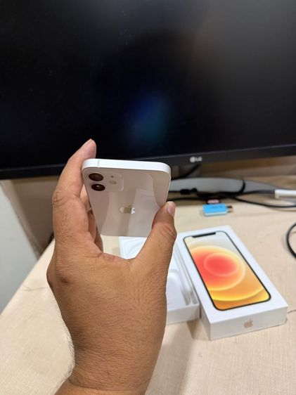 iPhone 12 mini 128GB White เครื่องศูนย์แท้ จอแท้ เดิมๆ กล้องสวย สแกนหน้าปกติ สอบถามได้คัฟ รูปที่ 9