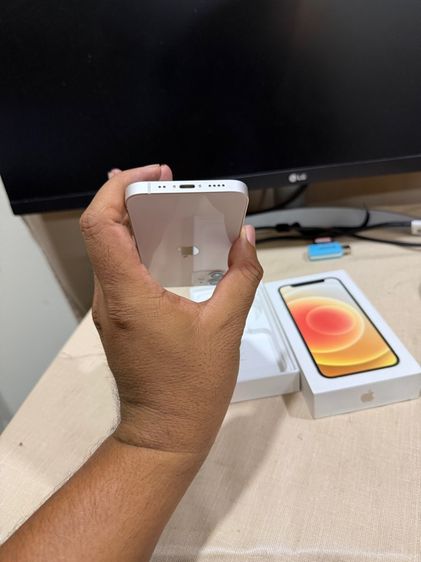 iPhone 12 mini 128GB White เครื่องศูนย์แท้ จอแท้ เดิมๆ กล้องสวย สแกนหน้าปกติ สอบถามได้คัฟ รูปที่ 10
