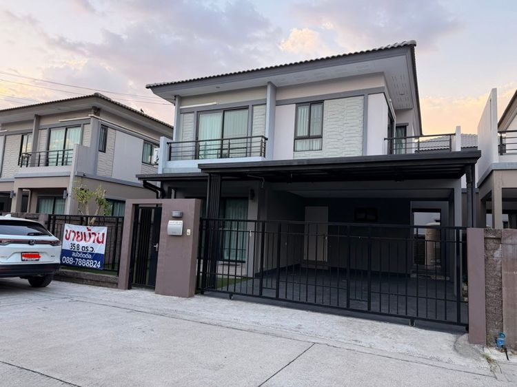 มีบางส่วน ขายบ้านรังสิตคลอง4 บ้านแฝด 35.8 ตรว. รูปที่ 2