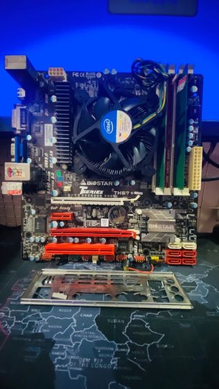 อื่นๆ ไม่ใช่ HDMI วินโดว์ 4 กิกะไบต์ ชุดบอร์ด 1155 Biostar  ชำระปลายทางได้