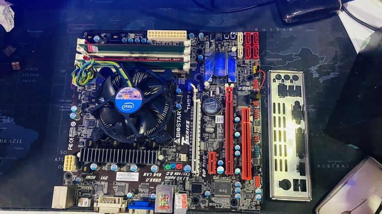 ชุดบอร์ด 1155 Biostar  ชำระปลายทางได้ รูปที่ 3