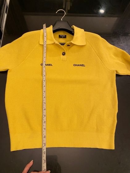 ชาแนลเสื้อแขนสั้น สภาพใหม่  รูปที่ 8