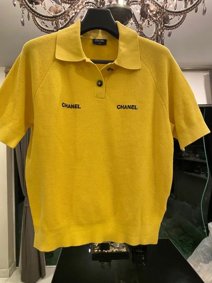 ชาแนลเสื้อแขนสั้น สภาพใหม่  รูปที่ 4