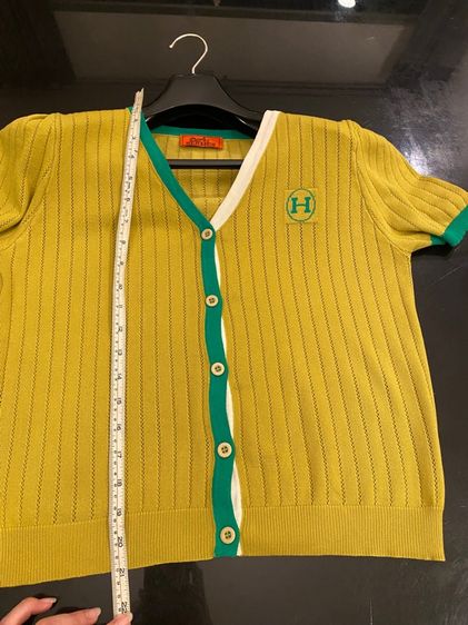แอร์เมส เสื้อแขนสั้น สภาพใหม่เอี่ยม เนื้อผ้านุ่มใส่สบาย รูปที่ 7