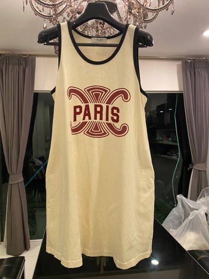 ซีลีน (ติดจองค่ะ)เสื้อกล้ามตัวยาว กึ่งเดรส สภาพใหม่เอี่ยม