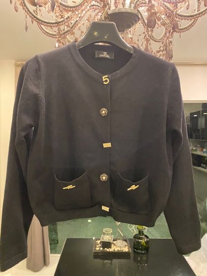 ชาแนล ครอปคาร์ดิแกน สภาพใหม่เอี่ยม  รูปที่ 2