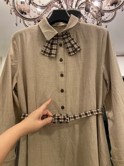 เบอร์เบอรึ่ (ติดจองค่ะ)เดรส สภาพใหม่เอี่ยม เนื้อผ้าดีมาก 