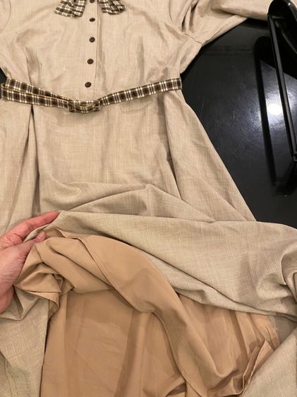 เบอร์เบอรึ่ (ติดจองค่ะ)เดรส สภาพใหม่เอี่ยม เนื้อผ้าดีมาก  รูปที่ 5