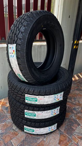 265 ยางใหม่ Bridgestone AT693 255-70r17 ปลายปี2024 ยางผลิตไทย ดอกATสวยงาม 