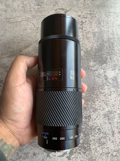 เลนส์ Minolta AF Zoom 75-300mm F4.5-5.6 ใช้งานได้ปกติ รูปที่ 3