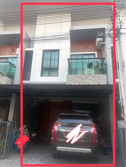 มีบางส่วน 2020 ไม่ใช่ ขายด่วนบ้านทาวน์โฮม 2 ขั้น รูปที่ 2