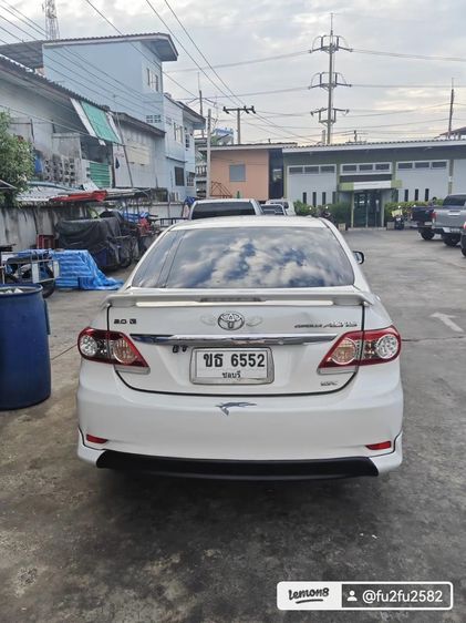 Toyota Corolla 2012 Altis 1.8 Sport Sedan เบนซิน ไม่ติดแก๊ส เกียร์อัตโนมัติ ขาว รูปที่ 2