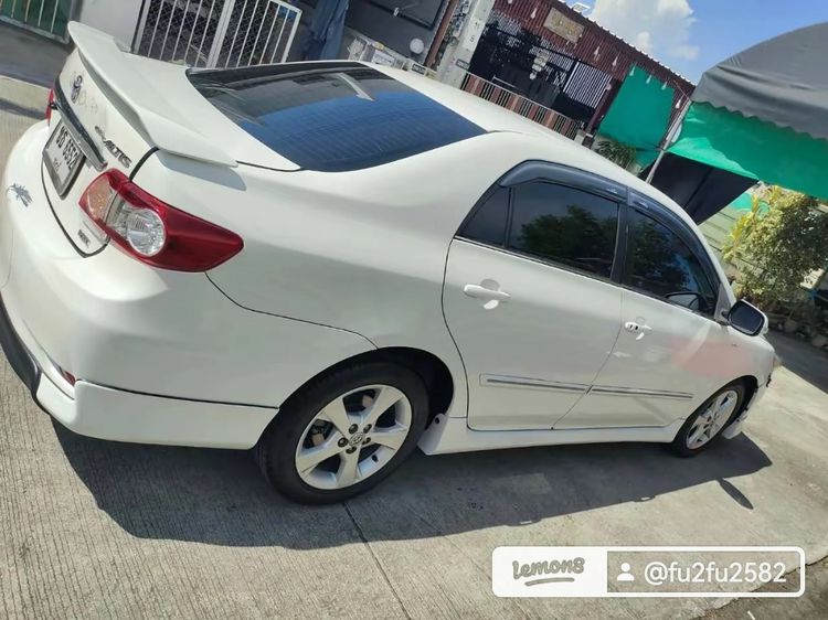 Toyota Corolla 2012 Altis 1.8 Sport Sedan เบนซิน ไม่ติดแก๊ส เกียร์อัตโนมัติ ขาว รูปที่ 3