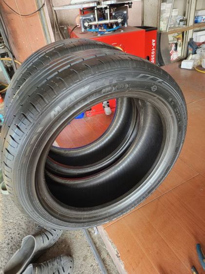 ยาง แม็กซีส 195 50 16 สวยๆคับ 2 เส้น ส่งได้จ้า รูปที่ 4