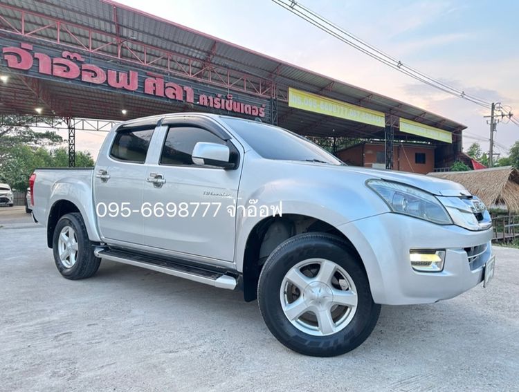 Isuzu D-MAX 2014 2.5 Hi-Lander Z Prestige Ddi VGS Turbo Pickup ดีเซล ไม่ติดแก๊ส เกียร์ธรรมดา เทา รูปที่ 2