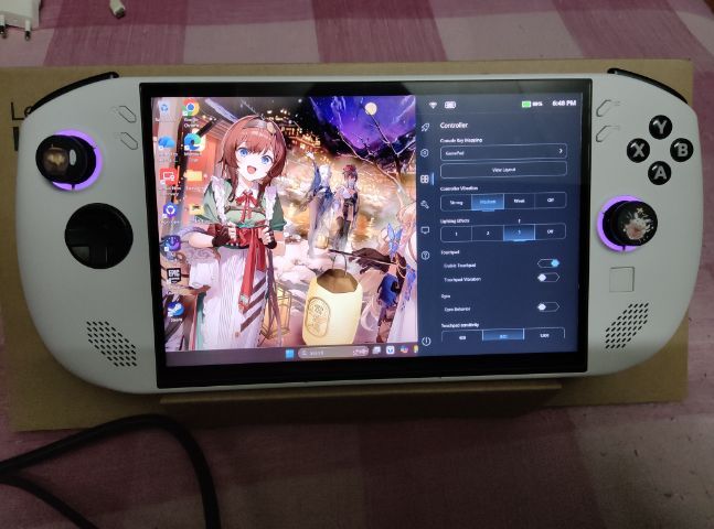 ขาย Lenovo legion go s มือสองพร้อมกระเป๋า เมาส์ คีย์บอร์ด รูปที่ 4