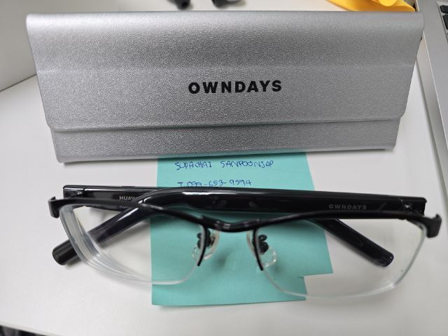 🔥 ด่วน ปล่อย Owndays Huawei Eyewear 2
ของแท้ มือสอง สภาพดี  รูปที่ 4
