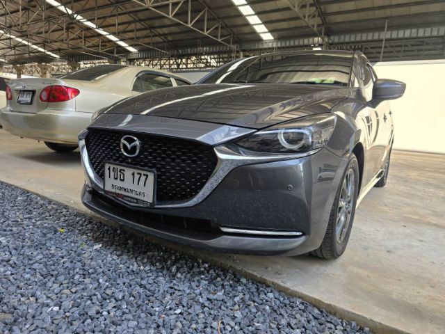 Mazda Mazda 2 2019 1.3 Skyactiv-G S Leather Sedan Sedan เบนซิน ไม่ติดแก๊ส เกียร์อัตโนมัติ เทา รูปที่ 3