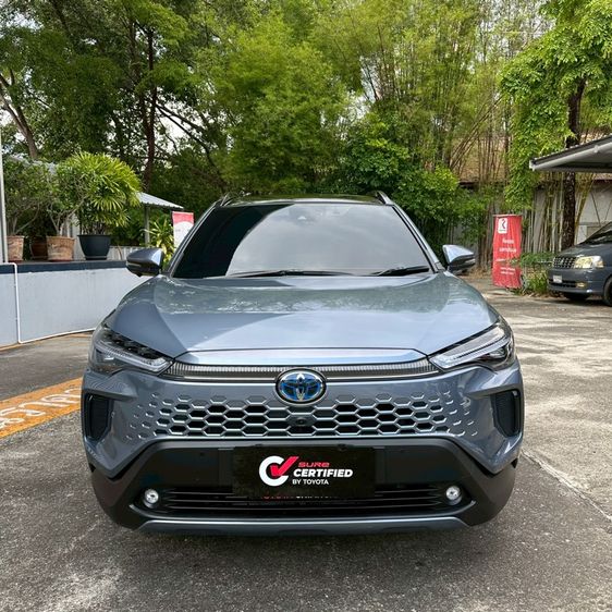 Toyota Corolla Cross 2025 1.8 HEV Premium Luxury Sedan ไฮบริด ไม่ติดแก๊ส เกียร์อัตโนมัติ เทา รูปที่ 2