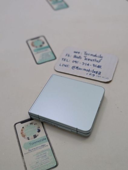ขาย เทิร์น Samsung Galaxy Z Flip 7 สี Blue 512 GB ศูนย์ไทย สภาพสวย ประกันยาว อุปกรณ์ครบยกกล่อง เพียง 19,990 บาท เท่านั้น ครับ รูปที่ 4