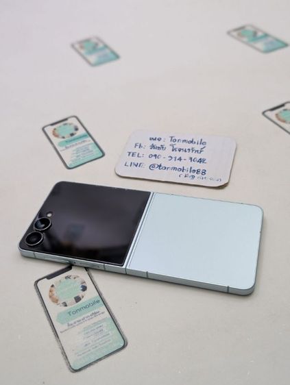 ขาย เทิร์น Samsung Galaxy Z Flip 7 สี Blue 512 GB ศูนย์ไทย สภาพสวย ประกันยาว อุปกรณ์ครบยกกล่อง เพียง 19,990 บาท เท่านั้น ครับ รูปที่ 3