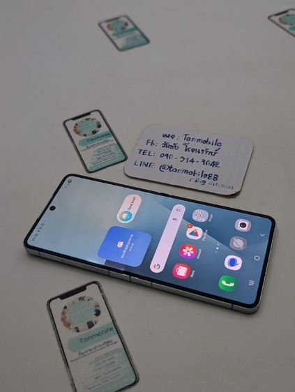 ขาย เทิร์น Samsung Galaxy Z Flip 7 สี Blue 512 GB ศูนย์ไทย สภาพสวย ประกันยาว อุปกรณ์ครบยกกล่อง เพียง 19,990 บาท เท่านั้น ครับ รูปที่ 6