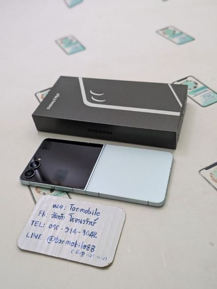 ขาย เทิร์น Samsung Galaxy Z Flip 7 สี Blue 512 GB ศูนย์ไทย สภาพสวย ประกันยาว อุปกรณ์ครบยกกล่อง เพียง 19,990 บาท เท่านั้น ครับ รูปที่ 2