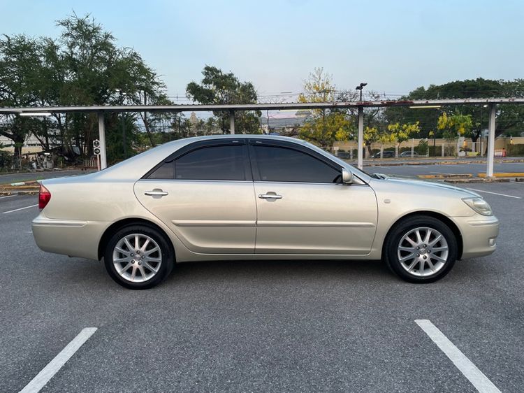 Toyota Camry 2004 2.4 Q Sedan เบนซิน ไม่ติดแก๊ส เกียร์อัตโนมัติ บรอนซ์ทอง รูปที่ 3