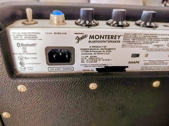 Fender Monterey รูปที่ 3