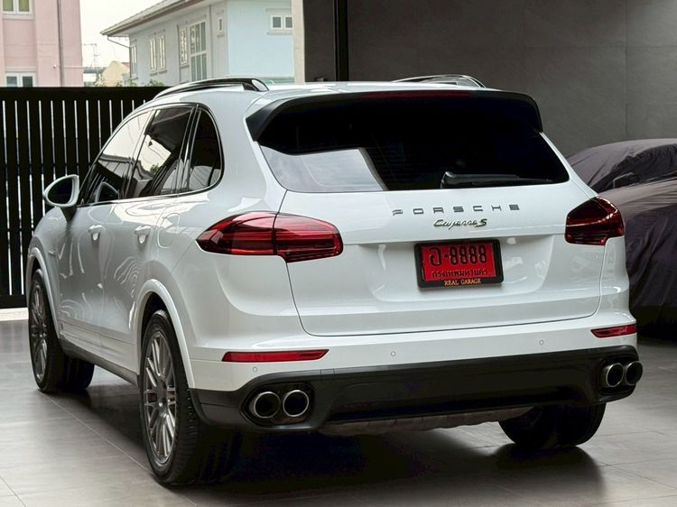 Porsche Cayenne 2017 3.0 S E-Hybrid Platinum Edition 4WD Utility-car ปลั๊กอินไฮบริด (PHEV) ไม่ติดแก๊ส เกียร์อัตโนมัติ ขาว รูปที่ 3