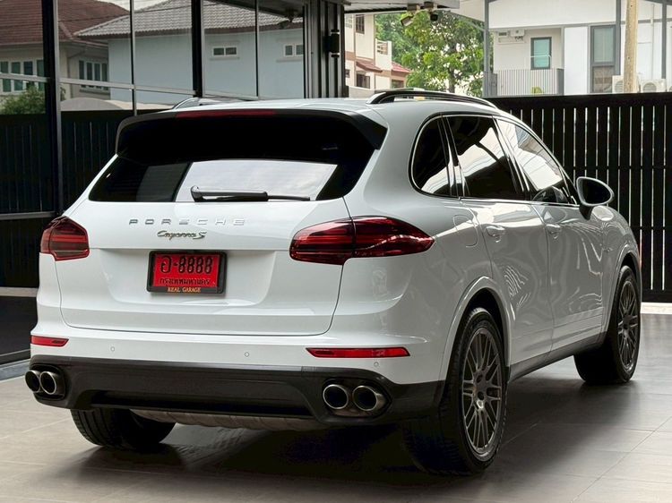 Porsche Cayenne 2017 3.0 S E-Hybrid Platinum Edition 4WD Utility-car ปลั๊กอินไฮบริด (PHEV) ไม่ติดแก๊ส เกียร์อัตโนมัติ ขาว รูปที่ 4
