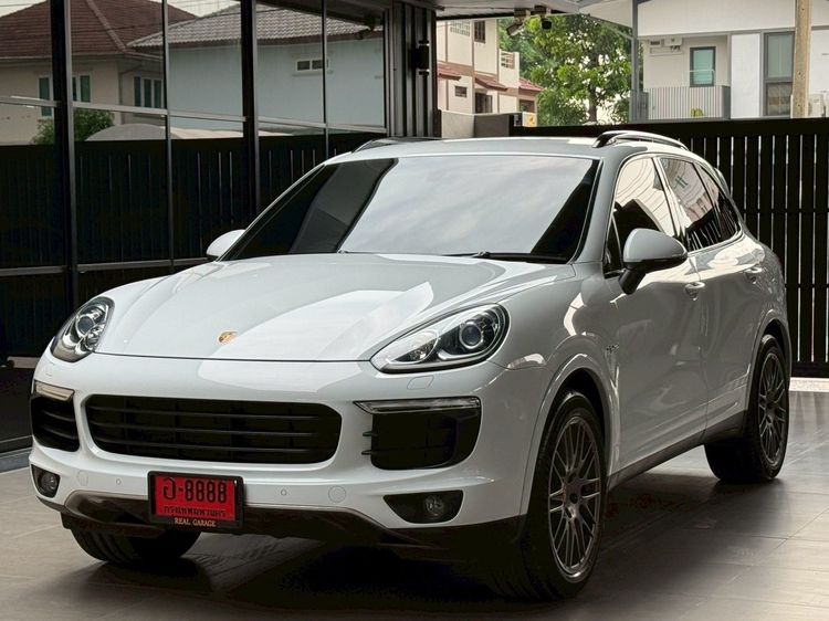 รถ Porsche Cayenne 3.0 S E-Hybrid Platinum Edition 4WD สี ขาว