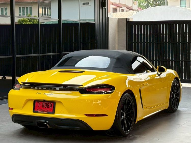 Porsche Boxster 2016 2.0 Sedan เบนซิน ไม่ติดแก๊ส เกียร์อัตโนมัติ เหลือง รูปที่ 3