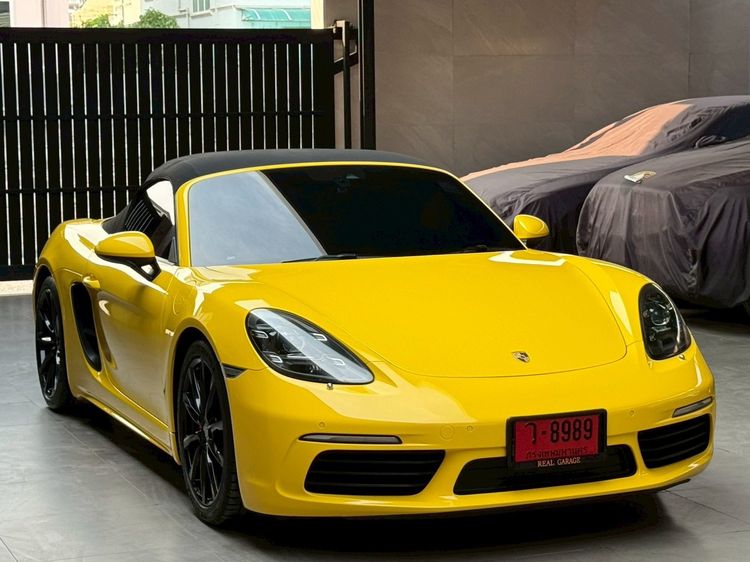 Porsche Boxster 2016 2.0 Sedan เบนซิน ไม่ติดแก๊ส เกียร์อัตโนมัติ เหลือง รูปที่ 2