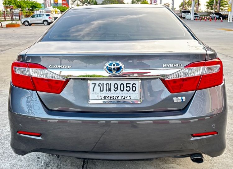 Toyota Camry 2013 2.5 HV Sedan ไฮบริด ไม่ติดแก๊ส เกียร์อัตโนมัติ เทา รูปที่ 4
