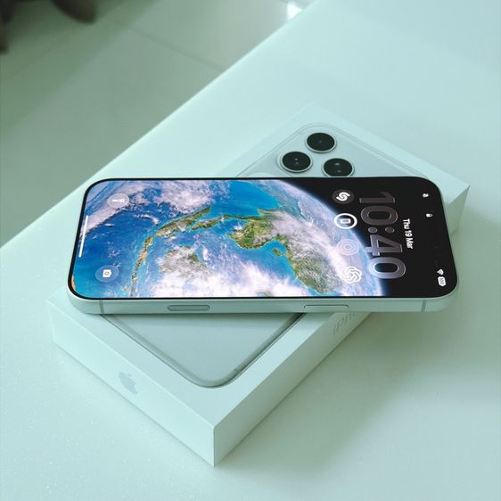 iPhone 17 Pro Max ความจุ 256 GB สี Silver ขาวเครื่องใหม่มากๆ ไร้ตำหนิ ประกันเหลือยาว มือสอง ราคาถูก รูปที่ 12