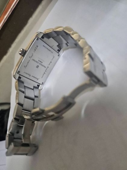 ขายนาฬิกาข้อมือ Frederique Constant Classic Carre Quartz Movement Silver Dial Men's Watches สภาพใช้น้อย รูปที่ 7