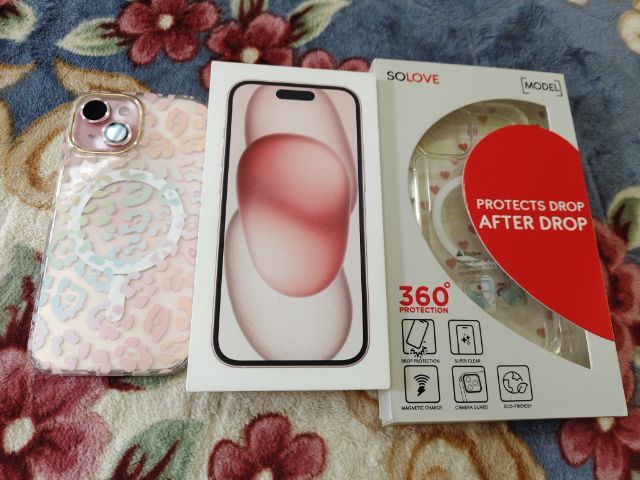 iphone 15 128GB สีชมพู รูปที่ 2