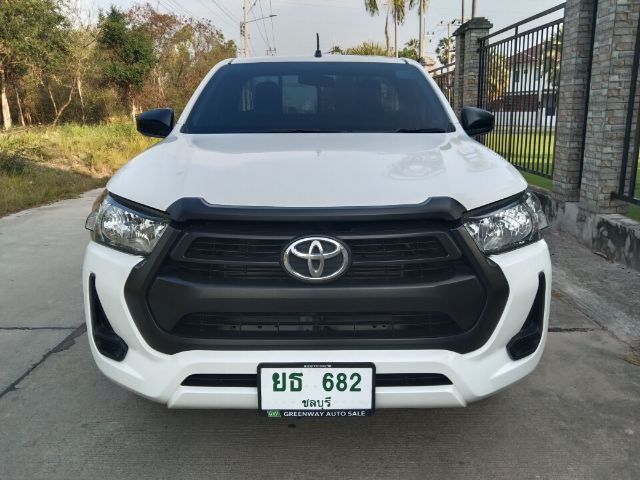 Toyota Hilux Revo 2020 2.4 Entry ดีเซล ไม่ติดแก๊ส เกียร์อัตโนมัติ ขาว รูปที่ 2
