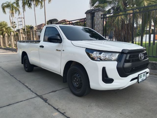 Toyota Hilux Revo 2020 2.4 Entry ดีเซล ไม่ติดแก๊ส เกียร์อัตโนมัติ ขาว รูปที่ 3