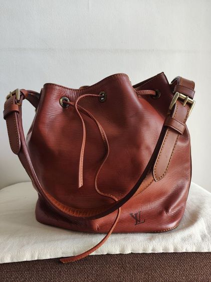 Used LV Noe M หลุยส์วินเทจ สีน้ำตาลแดง รูปที่ 4