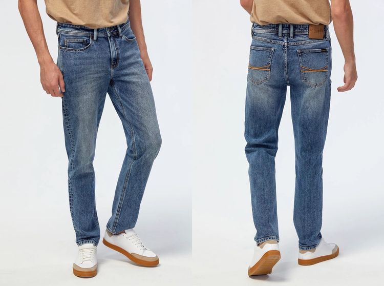 อื่นๆ อื่นๆ ฟ้า แขนยาว กางเกงยีนส์ CC-OO ไซส์ 30 ทรงสลิม ใหม่ป้ายห้อย