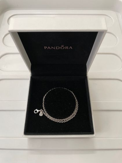 เงิน สร้อยคอและจี้ สร้อยคอ Pandora ของแท้.