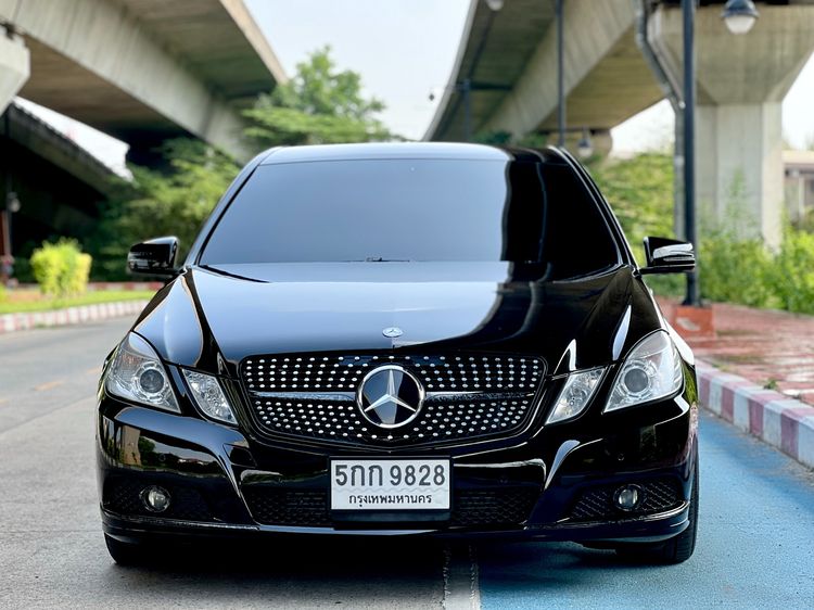 รถ Mercedes-Benz E-Class E200 CGI สี ดำ